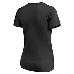 Pittsburgh Pirates Women's Hometown Collection Yinzer Nation V-Neck T-Shirt Black