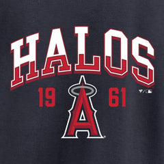 Los Angeles Angels Hometown Collection Halos Pullover Hoodie Navy