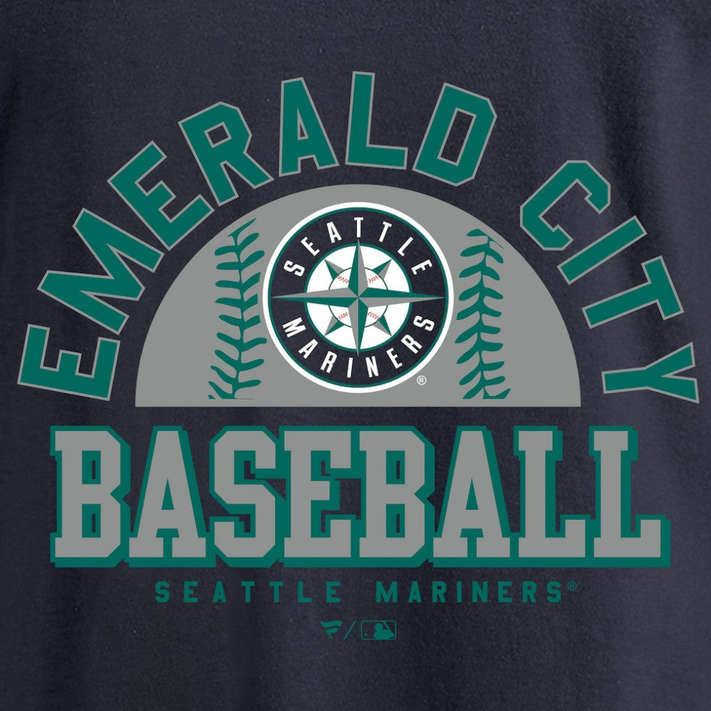 Seattle Mariners Hometown Collection Cascadia Pullover Hoodie Navy