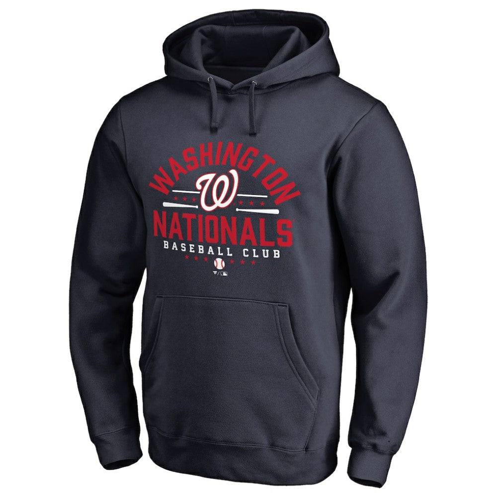 Washington Nationals Hometown Collection Nats Lockup Pullover Hoodie Navy