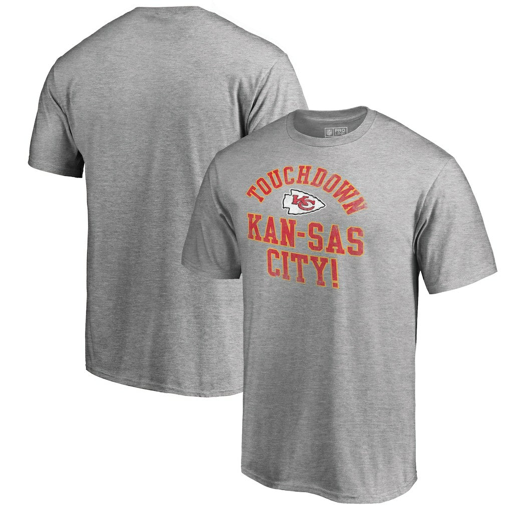 Kansas City Chiefs Hometown Collection TD-KC T-Shirt - Heather Gray cheap