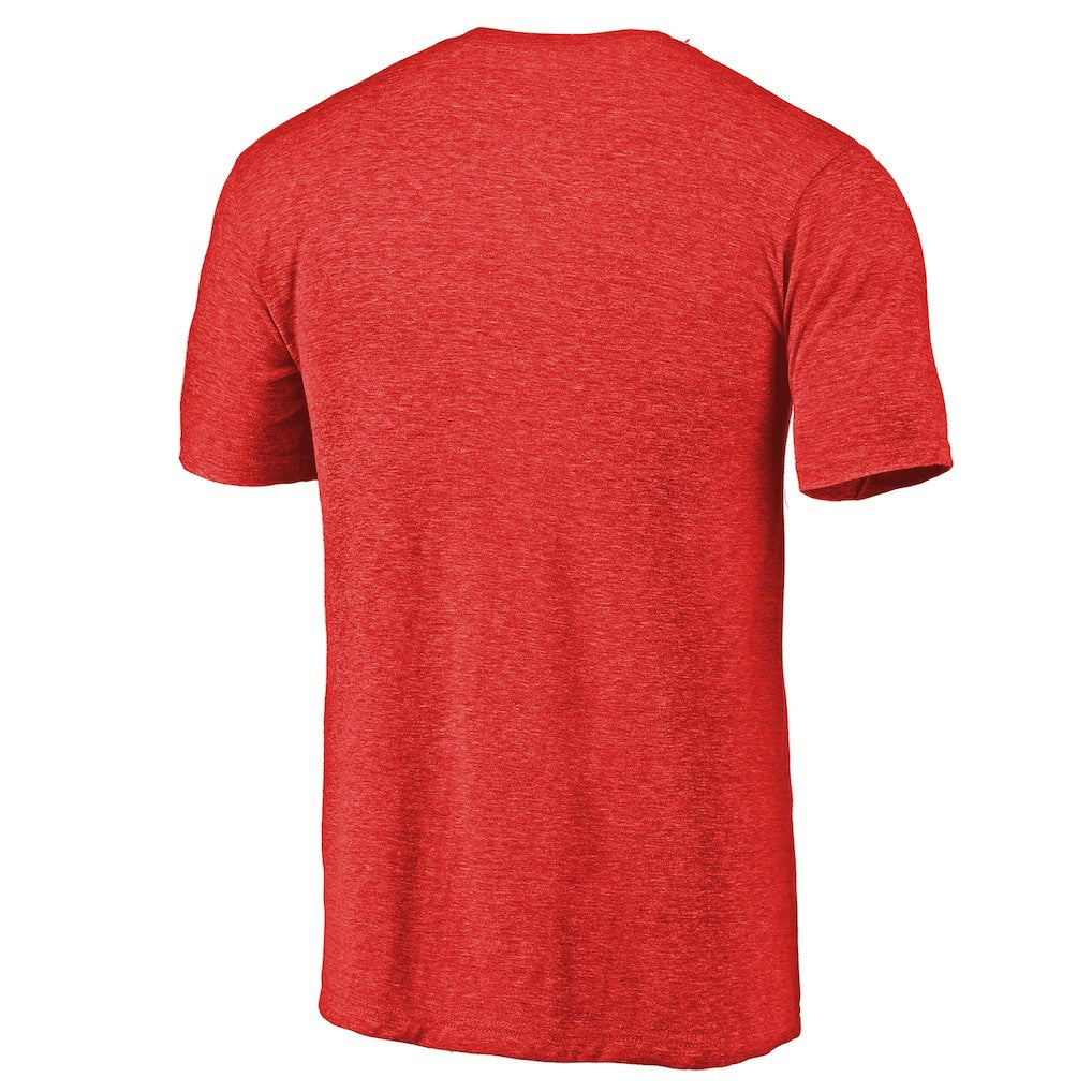 Atlanta Falcons Distressed Alternate Logo Secondary Tri-Blend T-Shirt - Red cheap