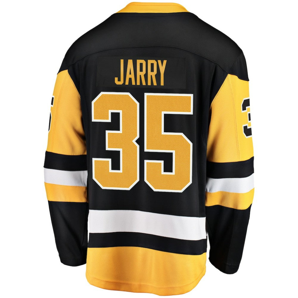 Tristan Jarry Pittsburgh Penguins Fanatics Home Breakaway Player Jersey - Black Jerseys