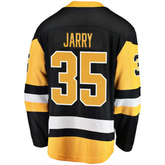 Tristan Jarry Pittsburgh Penguins Fanatics Home Breakaway Player Jersey - Black Jerseys