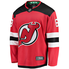 Jesper Bratt New Jersey Devils Fanatics Home Breakaway Player Jersey - Red Jerseys
