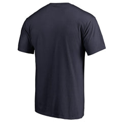 Columbus Blue Jackets Iconic Collection On Side Stripe T-Shirt - Navy T-shirts
