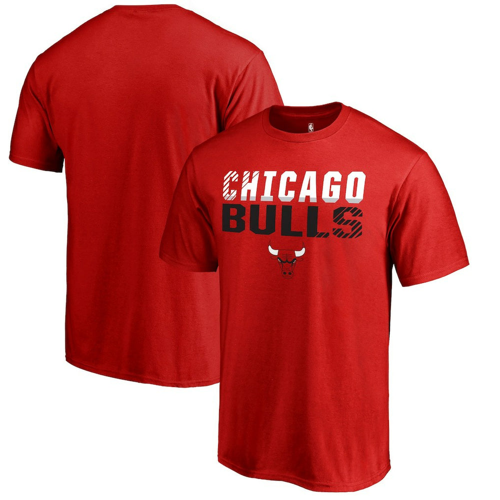 Chicago Bulls Fade Out T-Shirt sale - Red shop