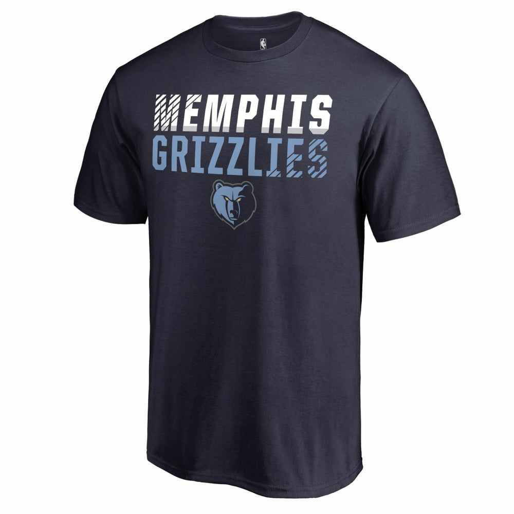 Memphis Grizzlies Fade Out T-Shirt - Navy discount