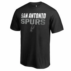 San Antonio Spurs Fade Out T-Shirt - Black cheap
