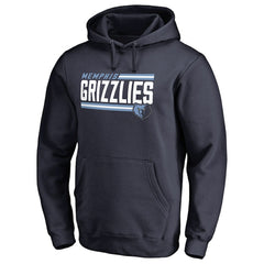 Memphis Grizzlies Onside Stripe Pullover Hoodie - Navy cheap
