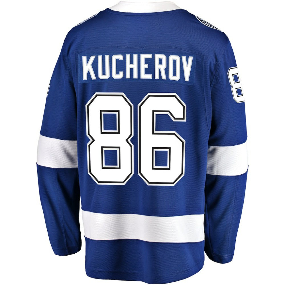 Nikita Kucherov Tampa Bay Lightning Fanatics Breakaway Jersey - Blue Jerseys