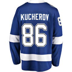 Nikita Kucherov Tampa Bay Lightning Fanatics Breakaway Jersey - Blue Jerseys