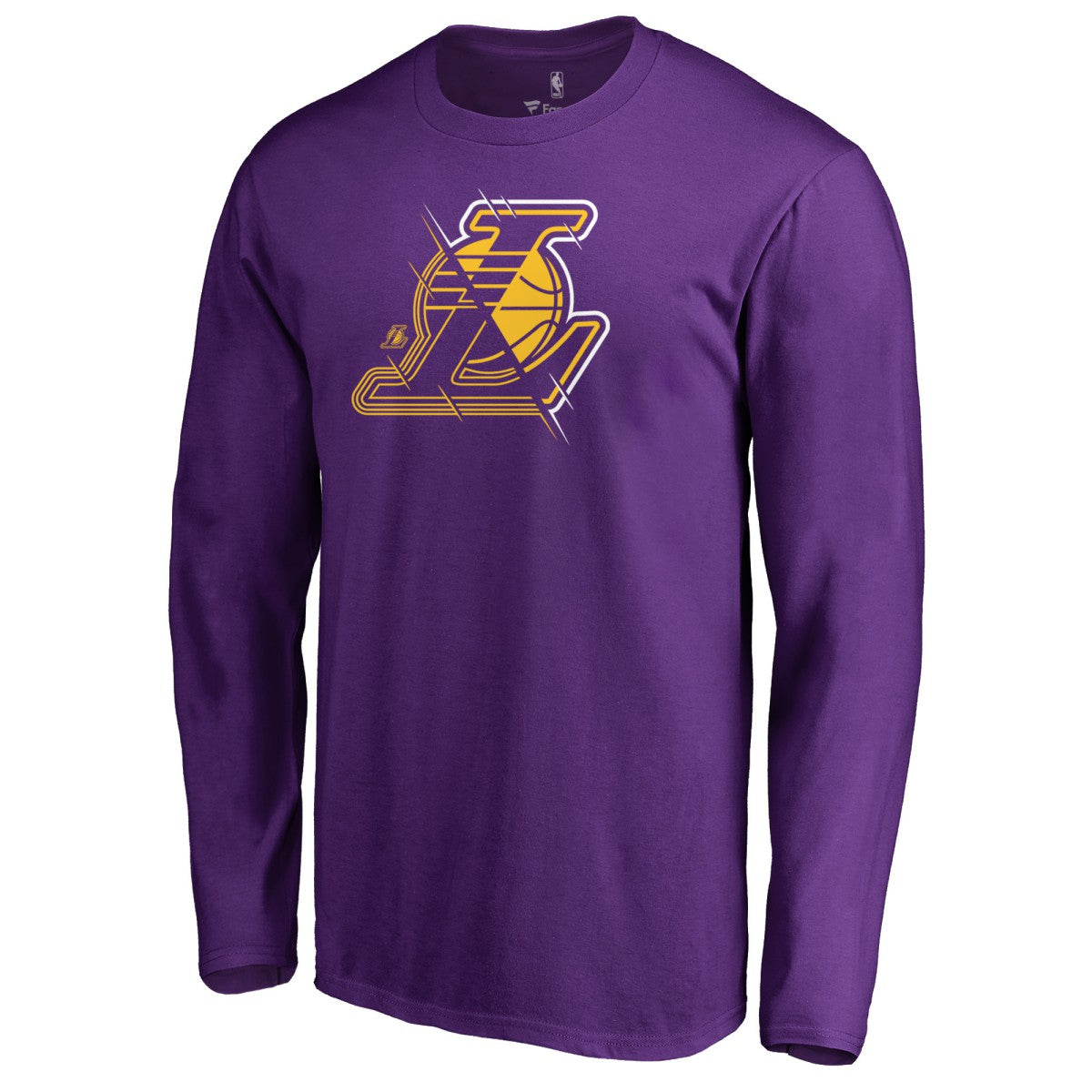 Los Angeles Lakers X-Ray Long Sleeve T-Shirt - Purple sale