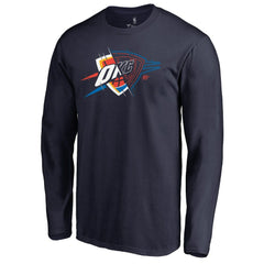 Oklahoma City Thunder X-Ray Long Sleeve T-Shirt - Navy shop