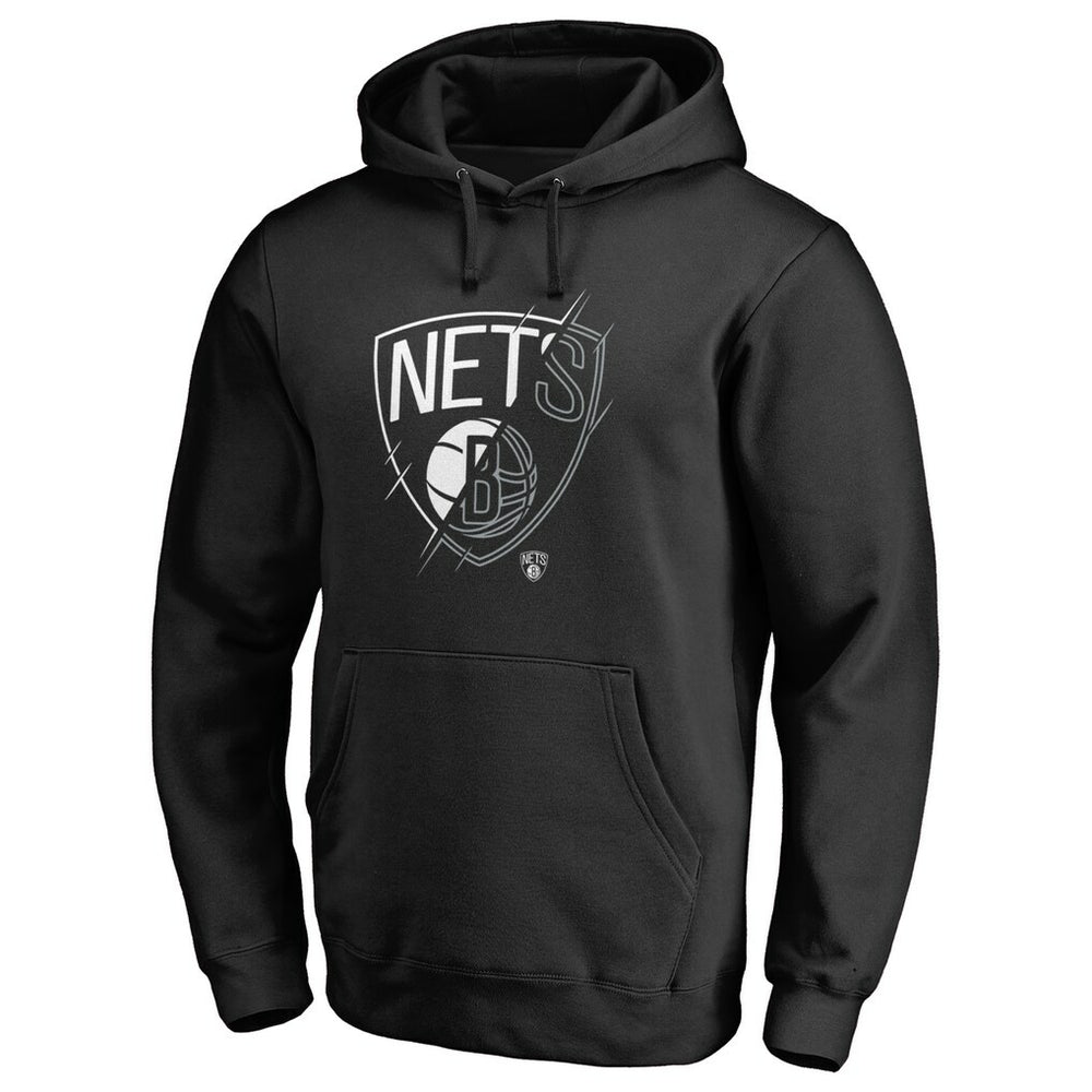 Brooklyn Nets X-Ray Pullover Hoodie - Black on sale