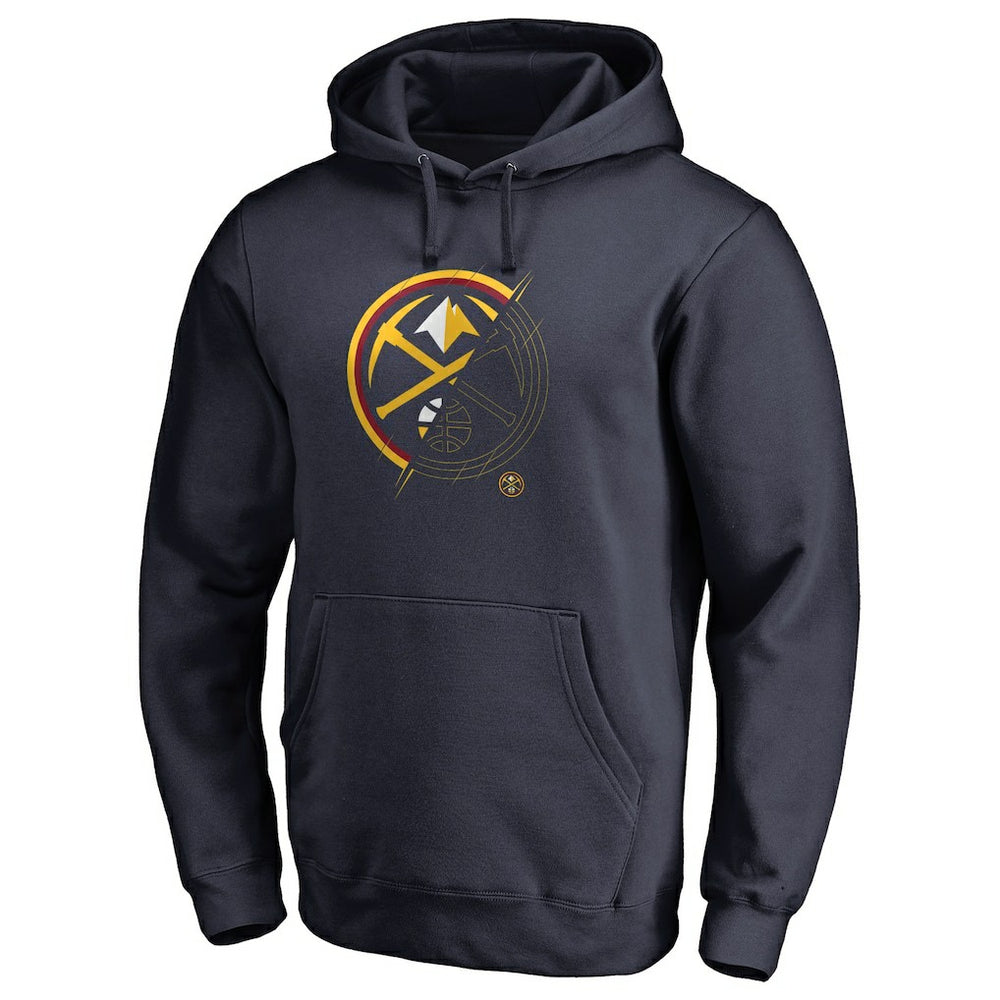 Denver Nuggets X-Ray Pullover Hoodie sale - Navy cheap