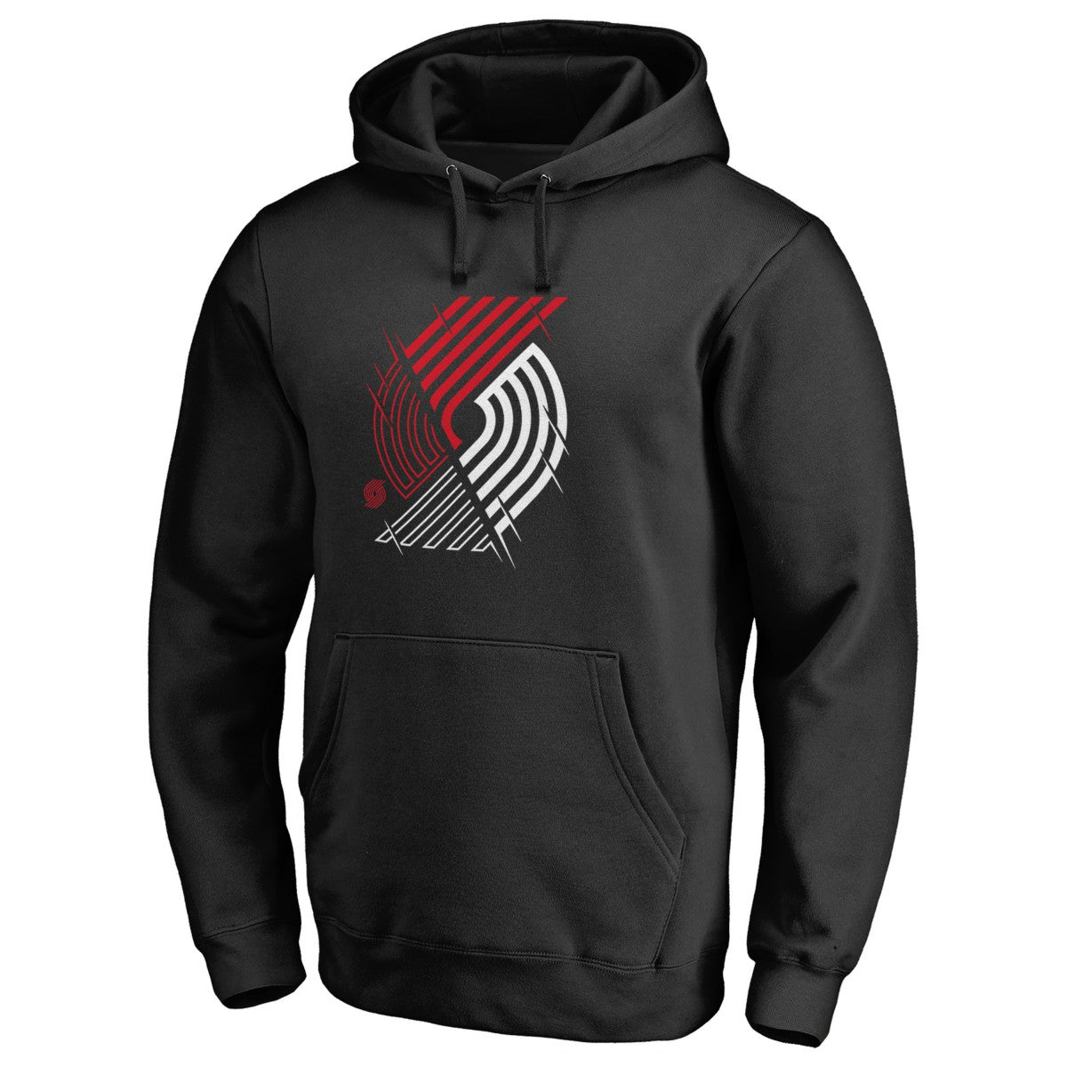 Portland Trail Blazers X-Ray Pullover Hoodie - Black on sale
