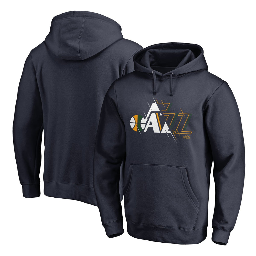 Utah Jazz X-Ray Pullover Hoodie - Navy for sale