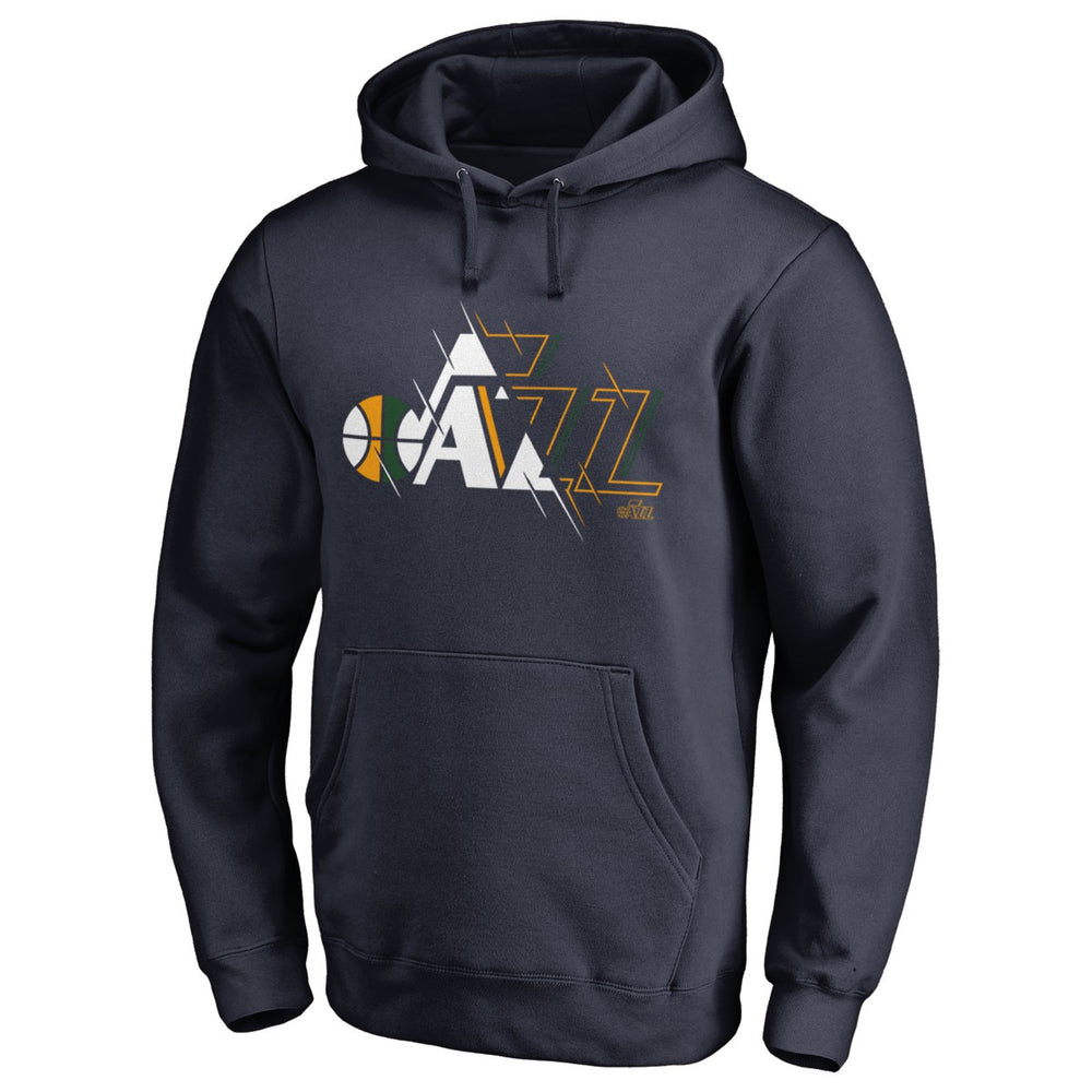 Utah Jazz X-Ray Pullover Hoodie - Navy for sale