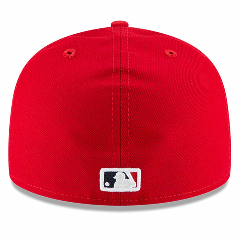 Los Angeles Angels Game Authentic Collection On-Field 59FIFTY Fitted Hat Red