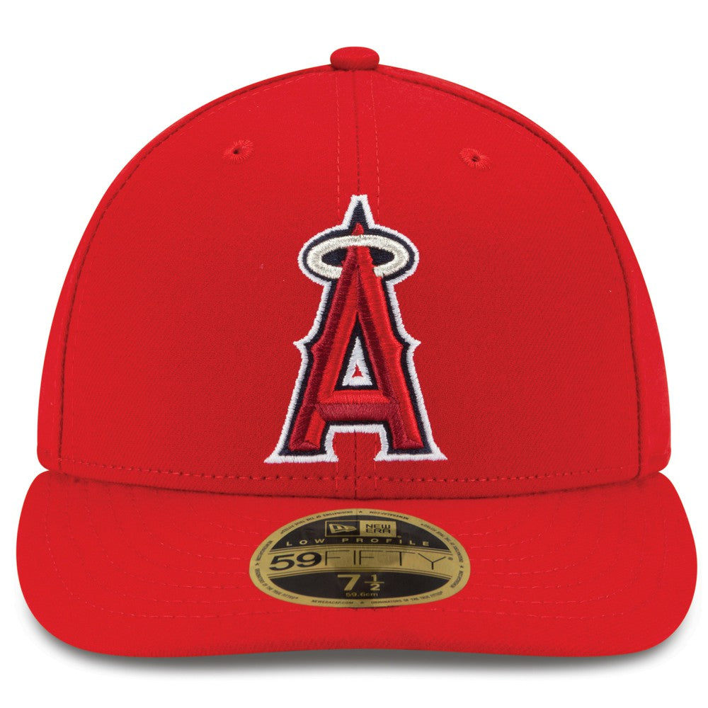 Los Angeles Angels Alt Authentic Collection On-Field Low Profile 59FIFTY Fitted Hat Red
