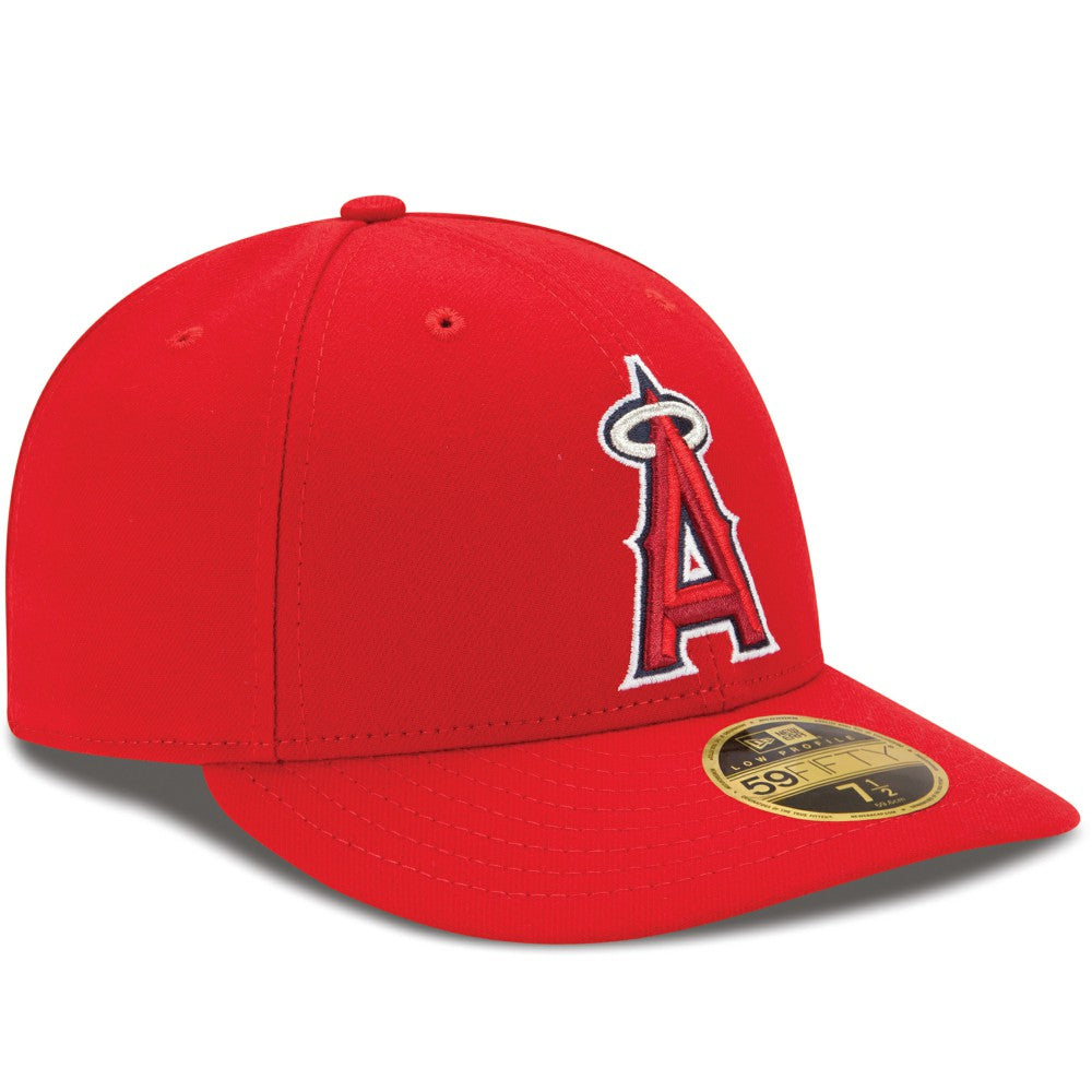 Los Angeles Angels Alt Authentic Collection On-Field Low Profile 59FIFTY Fitted Hat Red