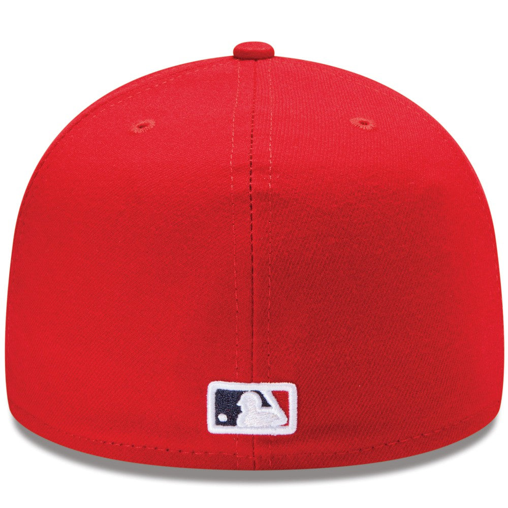 Los Angeles Angels Alt Authentic Collection On-Field Low Profile 59FIFTY Fitted Hat Red