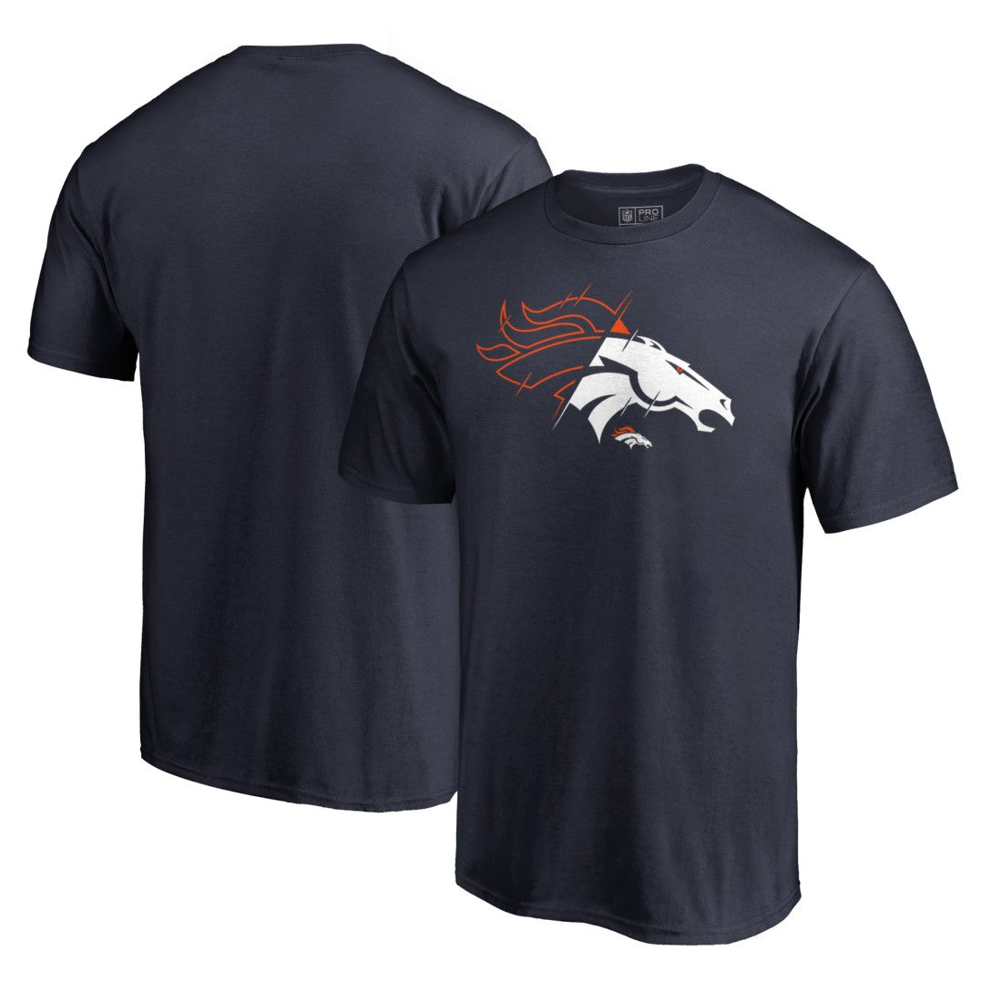 Denver Broncos X-Ray T-Shirt - Navy discount