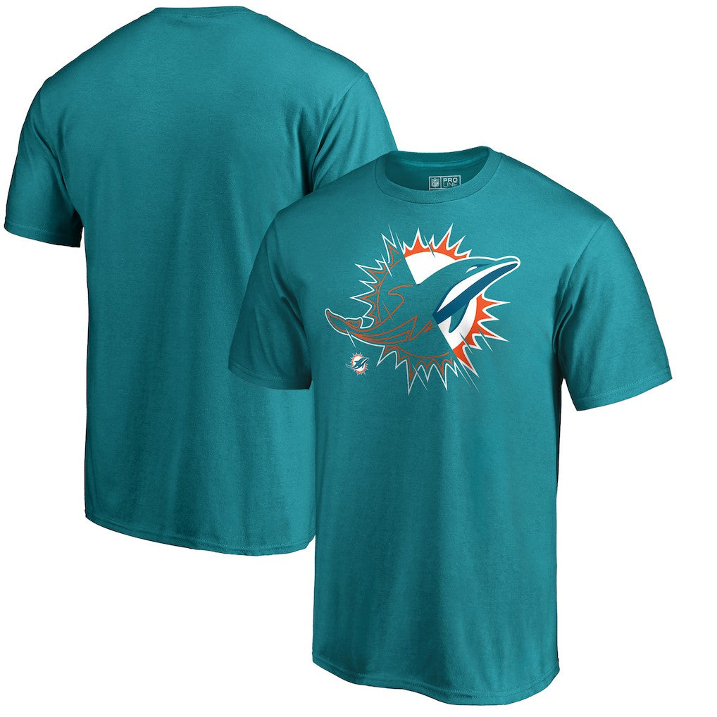 Miami Dolphins X-Ray T-Shirt - Aqua discount