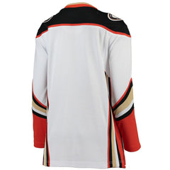 Anaheim Ducks Fanatics Women's Away Breakaway Jersey - White Jerseys