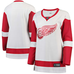 Detroit Red Wings Fanatics Women's Away Breakaway Jersey - White Jerseys