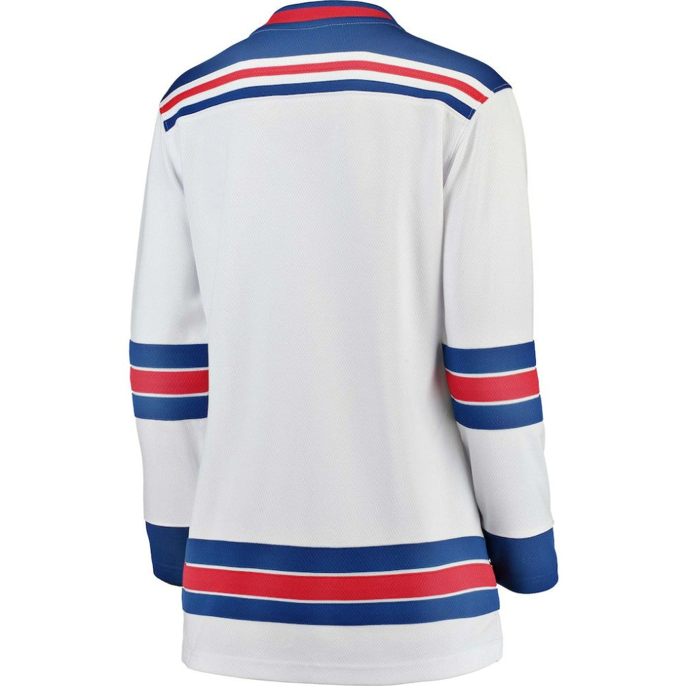 New York Rangers Fanatics Women's Away Breakaway Jersey - White Jerseys