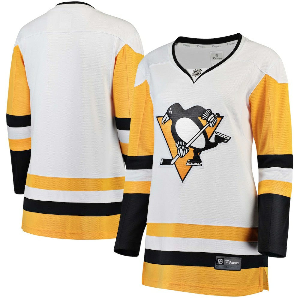 Pittsburgh Penguins Fanatics Women's Away Breakaway Jersey - White Jerseys