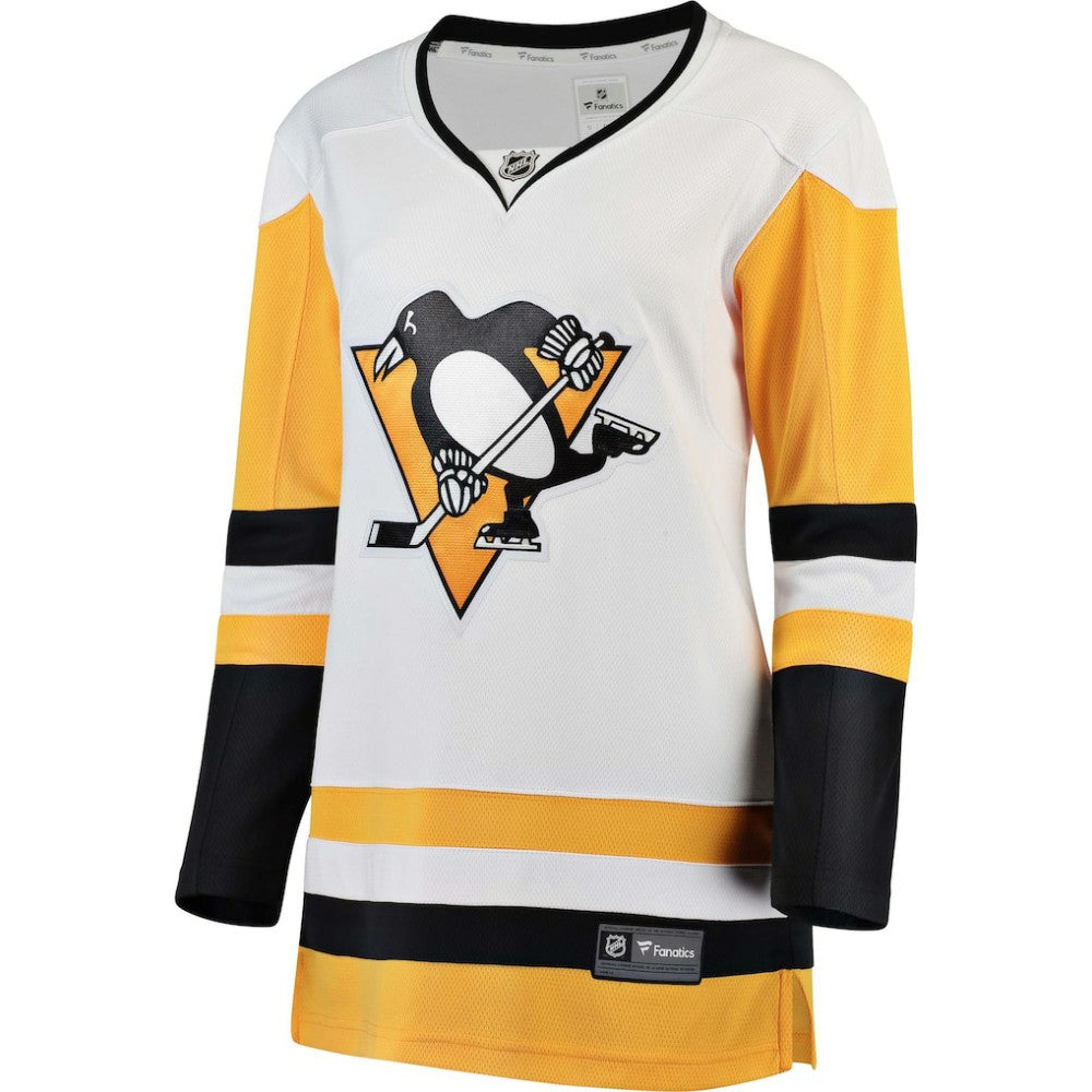 Pittsburgh Penguins Fanatics Women's Away Breakaway Jersey - White Jerseys