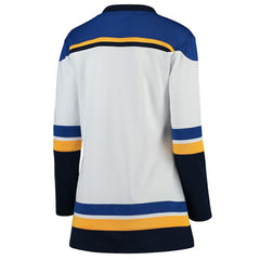 St. Louis Blues Fanatics Women's Away Breakaway Jersey - White Jerseys