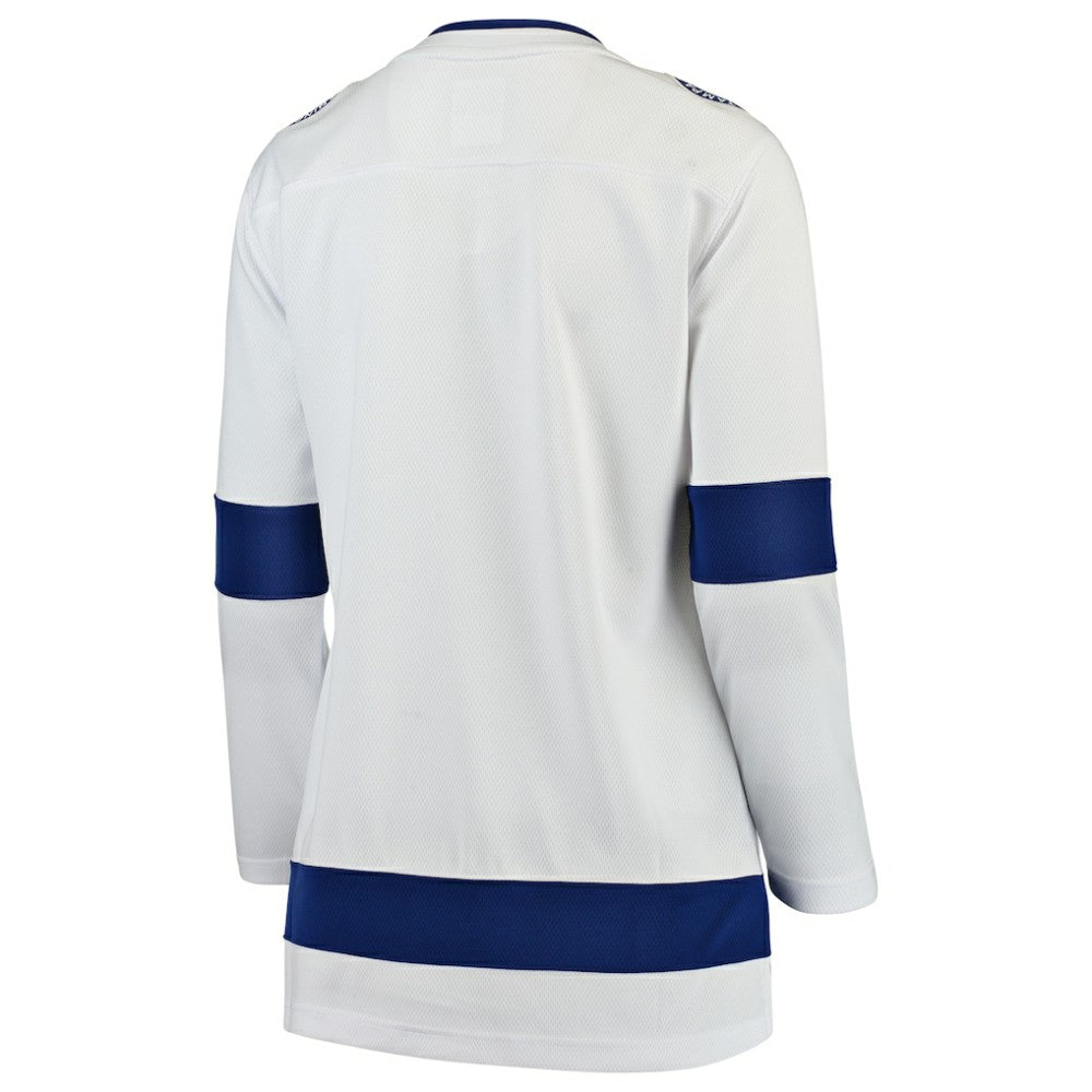 Tampa Bay Lightning Fanatics Women's Away Breakaway Jersey - White Jerseys