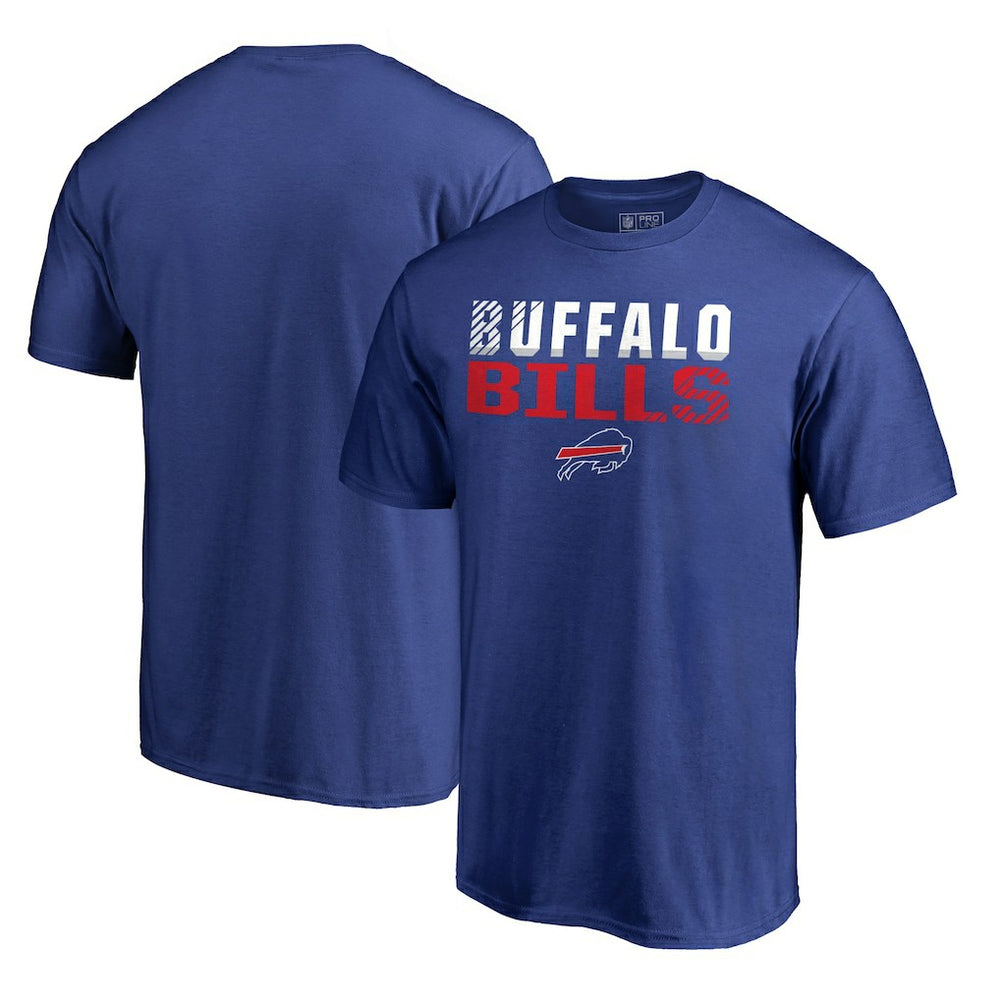 Buffalo Bills Iconic Collection Fade Out T-Shirt - Royal cheap