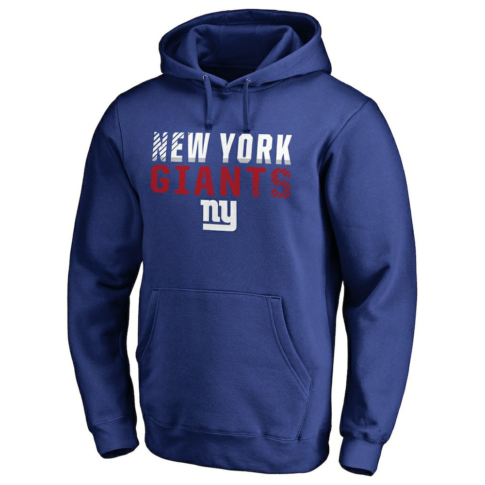 New York Giants Iconic Collection Fade Out Pullover Hoodie - Royal for sale