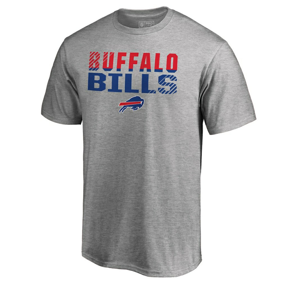 Buffalo Bills Iconic Collection Fade Out T-Shirt - Ash online