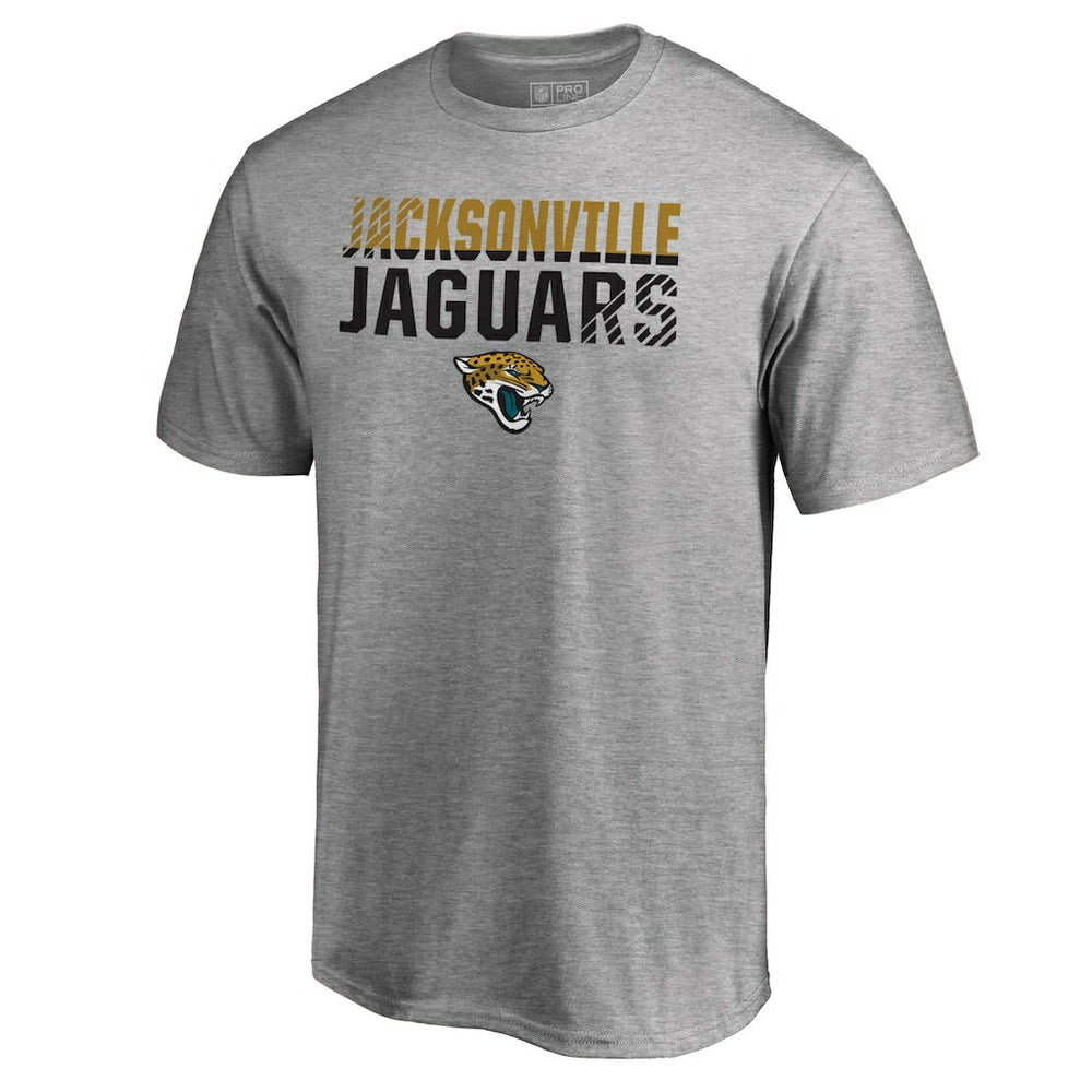 Jacksonville Jaguars Iconic Collection Fade Out T-Shirt - Ash online