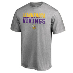 Minnesota Vikings Iconic Collection Fade Out T-Shirt - Ash online