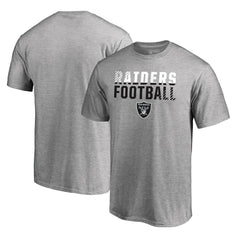 Las Vegas Raiders Iconic Collection Fade Out T-Shirt - Ash cheap