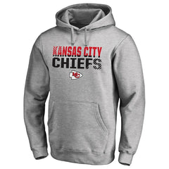 Kansas City Chiefs Iconic Collection Fade Out Pullover Hoodie - Ash cheap