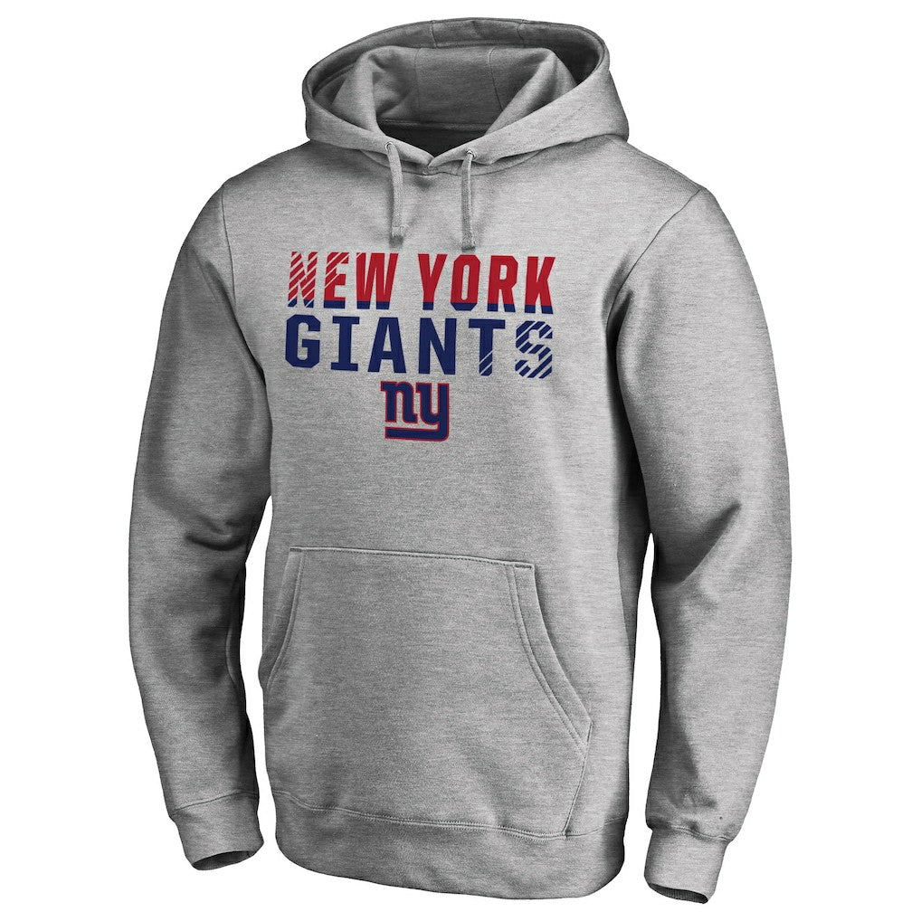 New York Giants Iconic Collection Fade Out Pullover Hoodie - Ash for sale