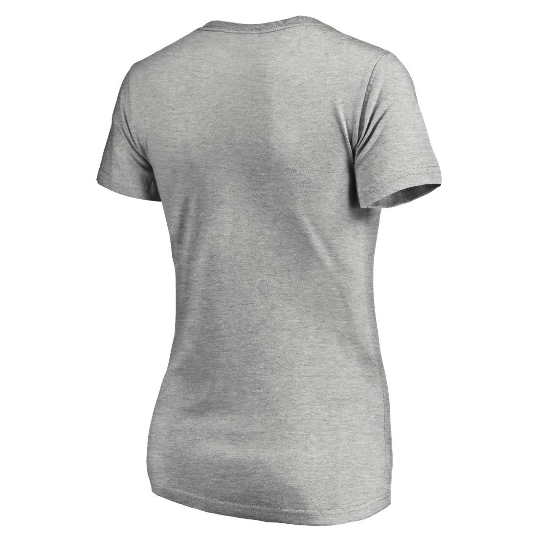 Seattle Seahawks Women's Iconic Collection On Side Stripe V-Neck T-Shirt - Heather Gray discount
