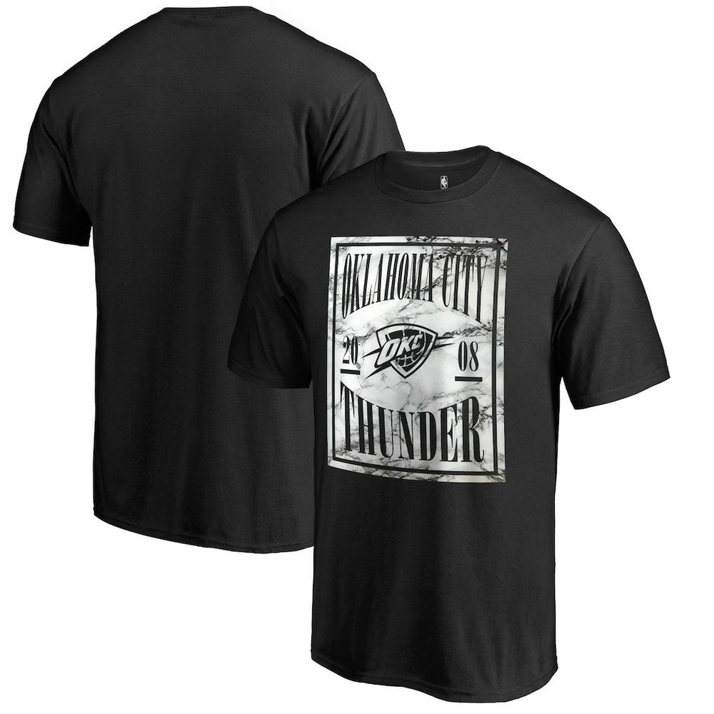 Oklahoma City Thunder Black Court Vision T-Shirt discount