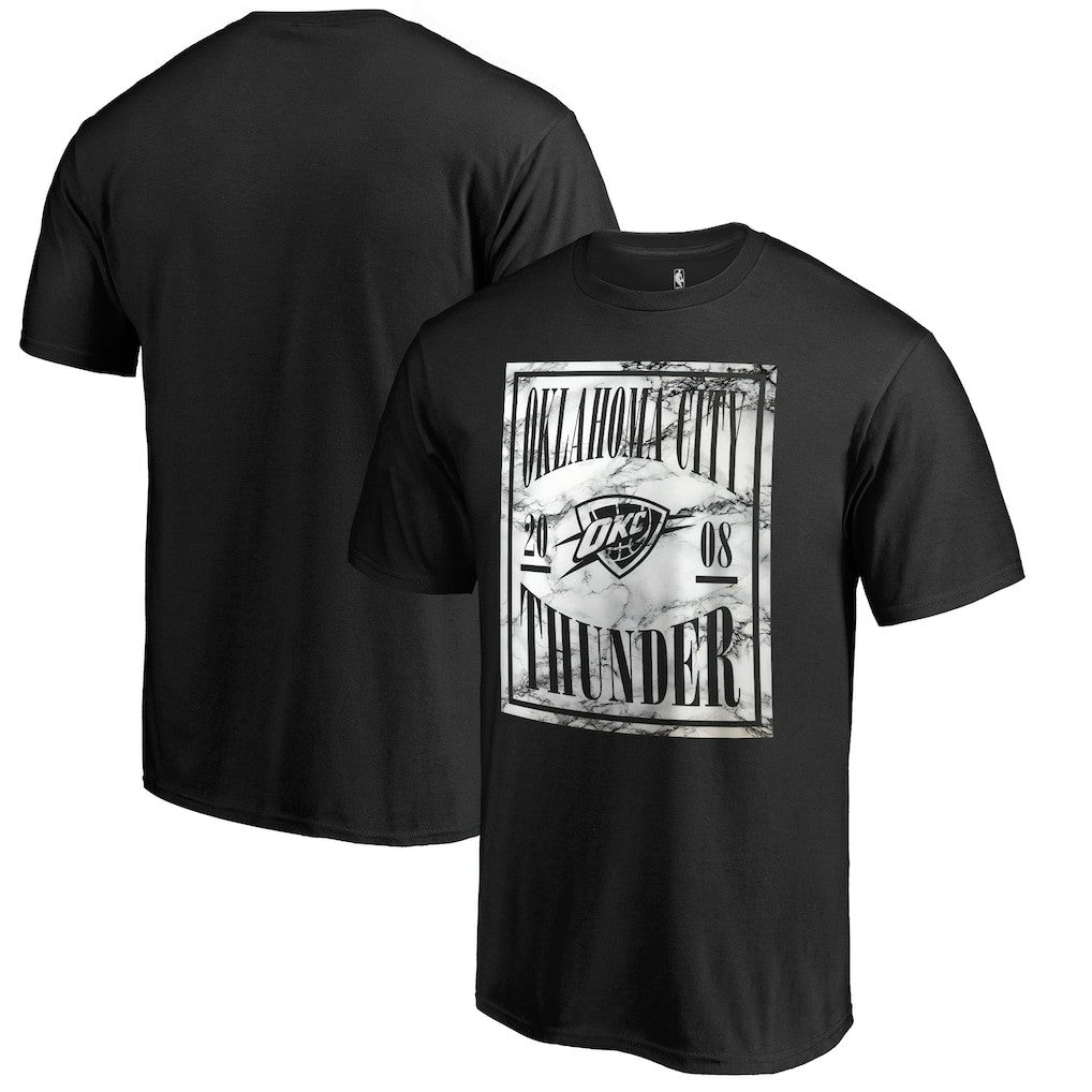 Oklahoma City Thunder Black Court Vision T-Shirt discount