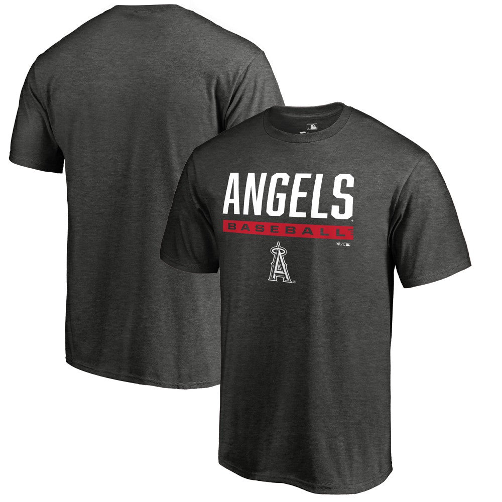 Los Angeles Angels Win Stripe T-Shirt Ash