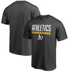 Athletics Win Stripe T-Shirt Ash