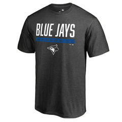 Toronto Blue Jays Win Stripe T-Shirt Ash
